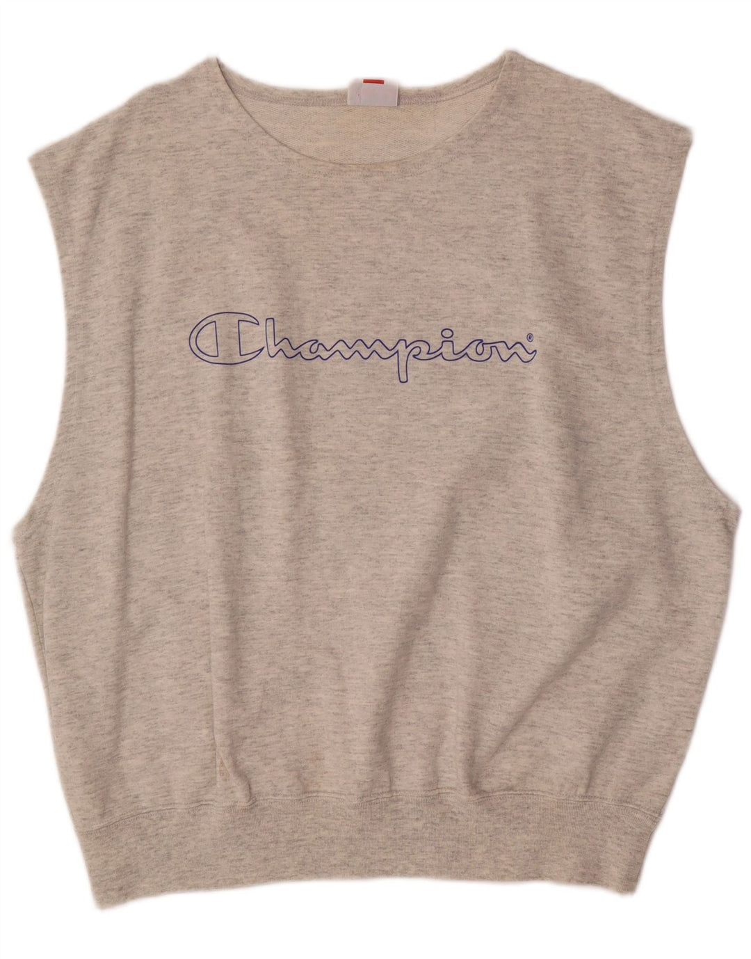 CHAMPION Herren-Unterhemd mit Grafik, Größe L, Grau, Baumwolle