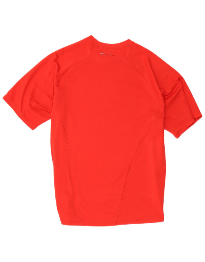 Champion Herren T-Shirt Top Large Rot Polyester