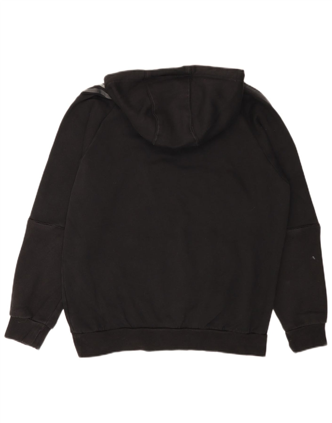 ADIDAS Herren Kapuzenpullover Mittelschwarz Baumwolle