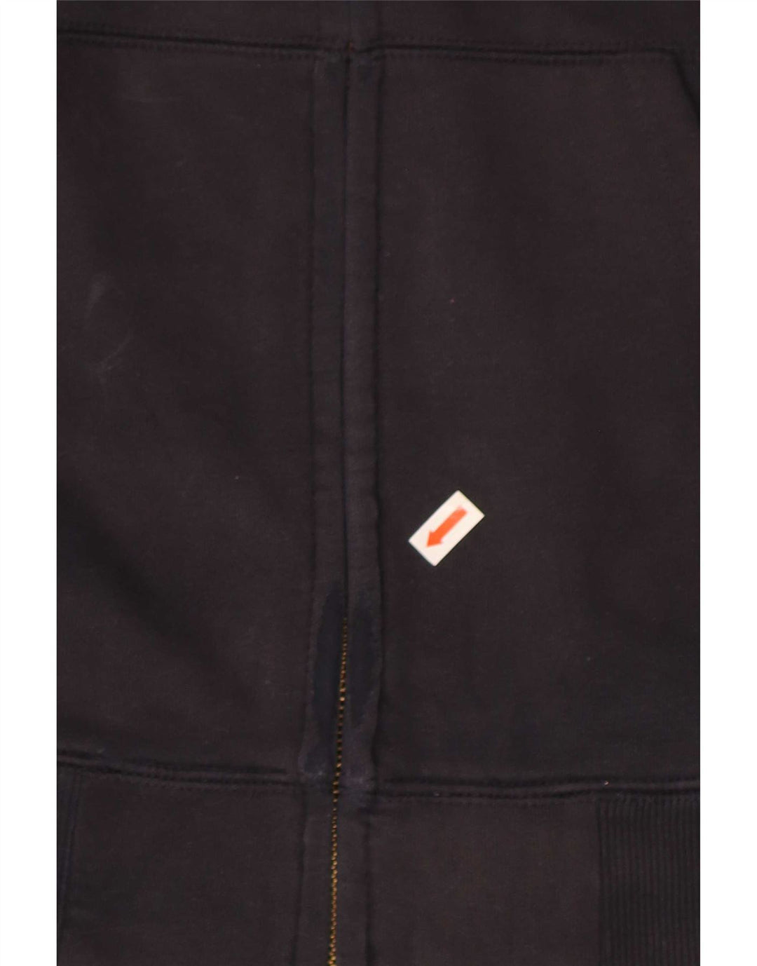 Carhartt Herren-Kapuzenpullover mit Reißverschluss, mittlere marineblaue Baumwolle