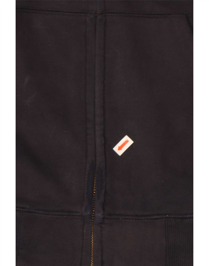 Carhartt Herren-Kapuzenpullover mit Reißverschluss, mittlere marineblaue Baumwolle