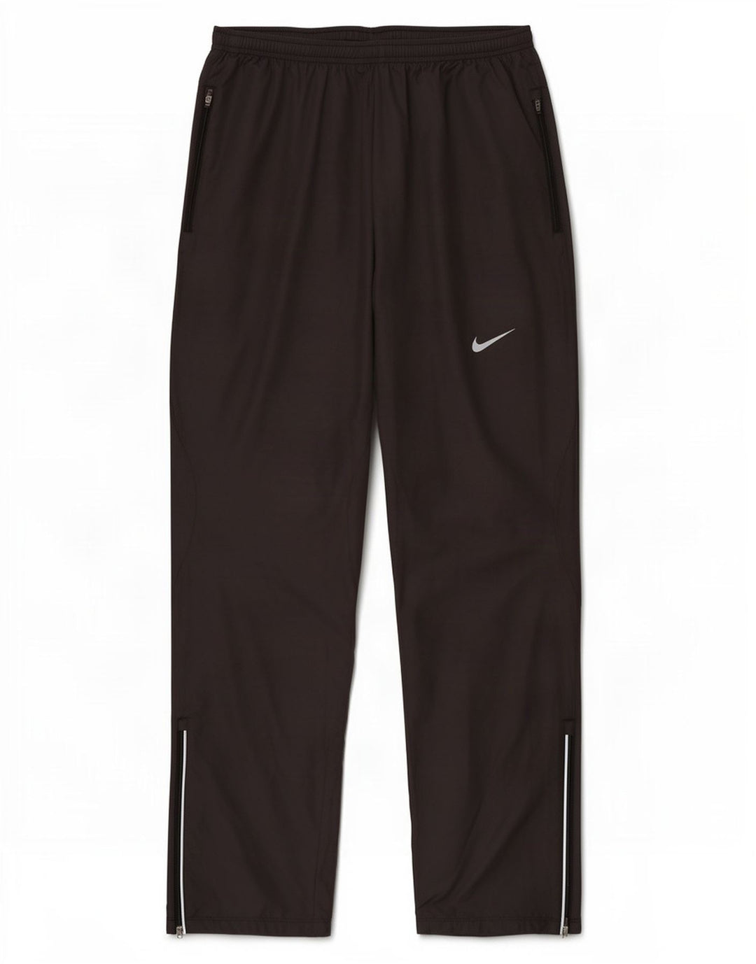 Nike Herren-Trainingshose aus mittelgrauem Polyester