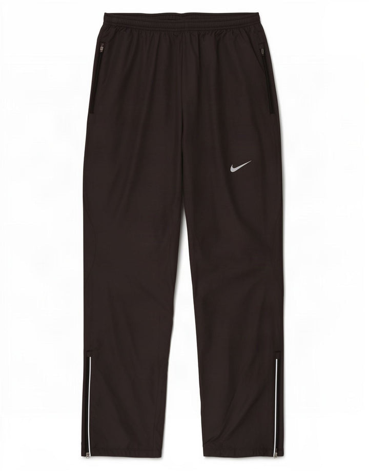 Nike Herren-Trainingshose aus mittelgrauem Polyester