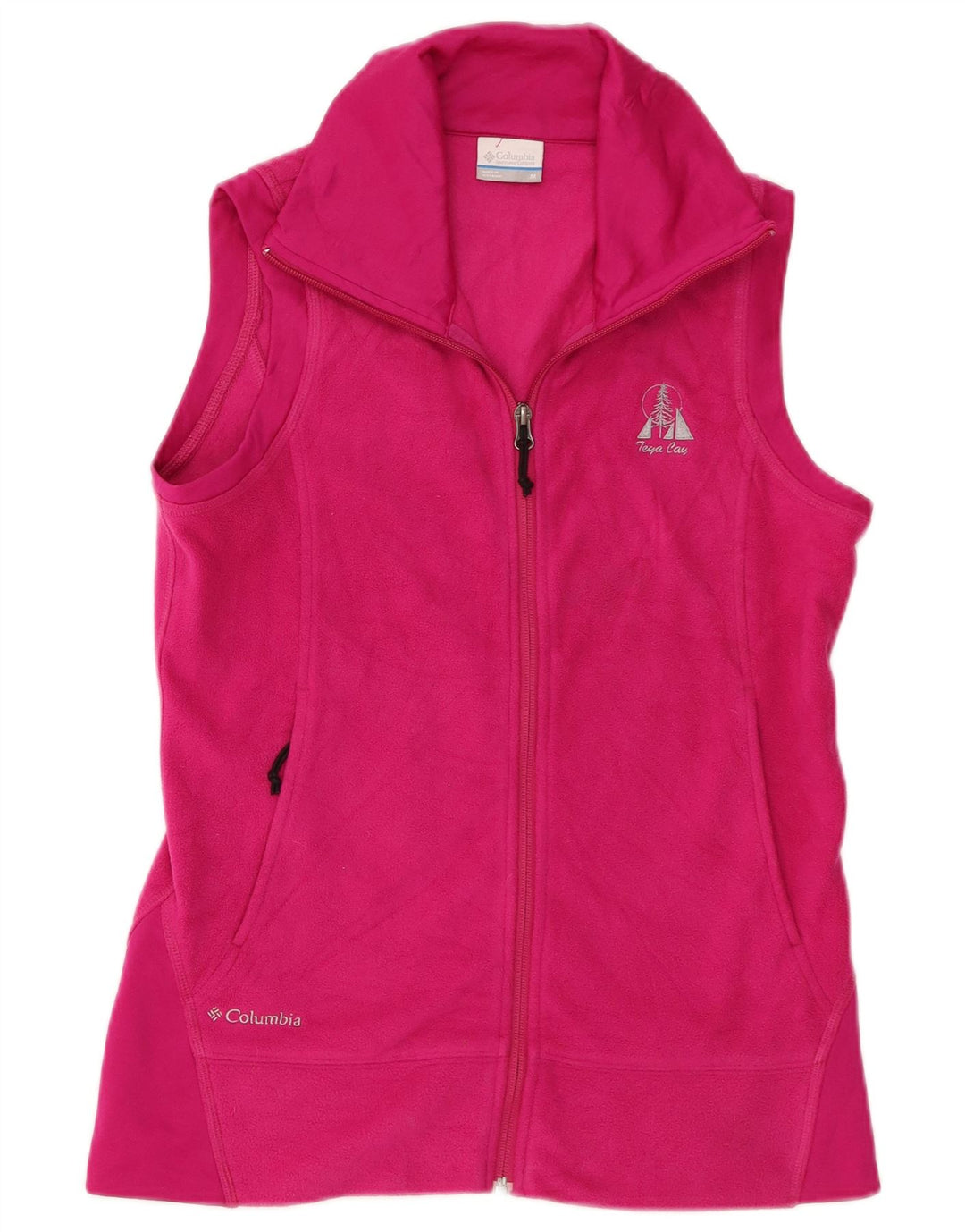 Columbia Damen Fleeceweste UK 12 Mittelrosa Polyester
