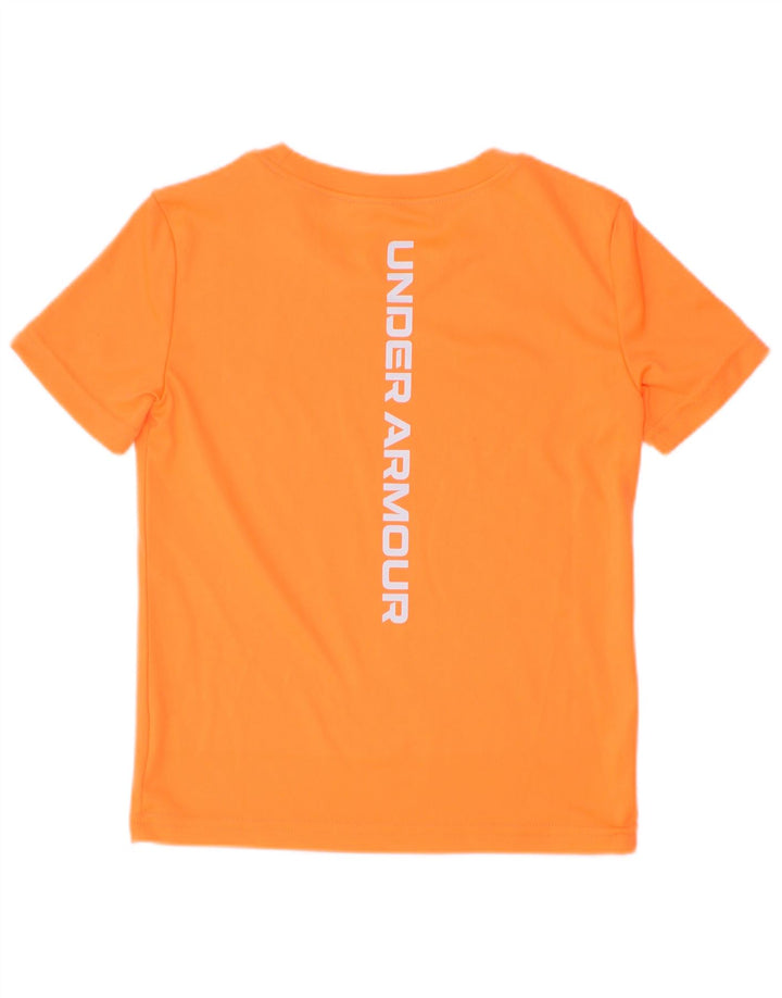 Under Armour Jungen T-Shirt mit Grafik, 3–4 Jahre, Orange