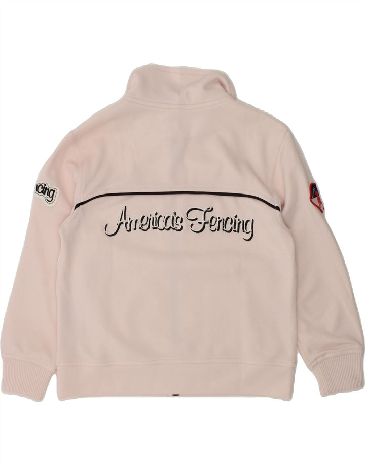 DIADORA Girls Graphic Tracksuit Top Jacket 3-4 Years Pink Polyester | Vintage Diadora | Thrift | Second-Hand Diadora | Used Clothing | Messina Hembry 