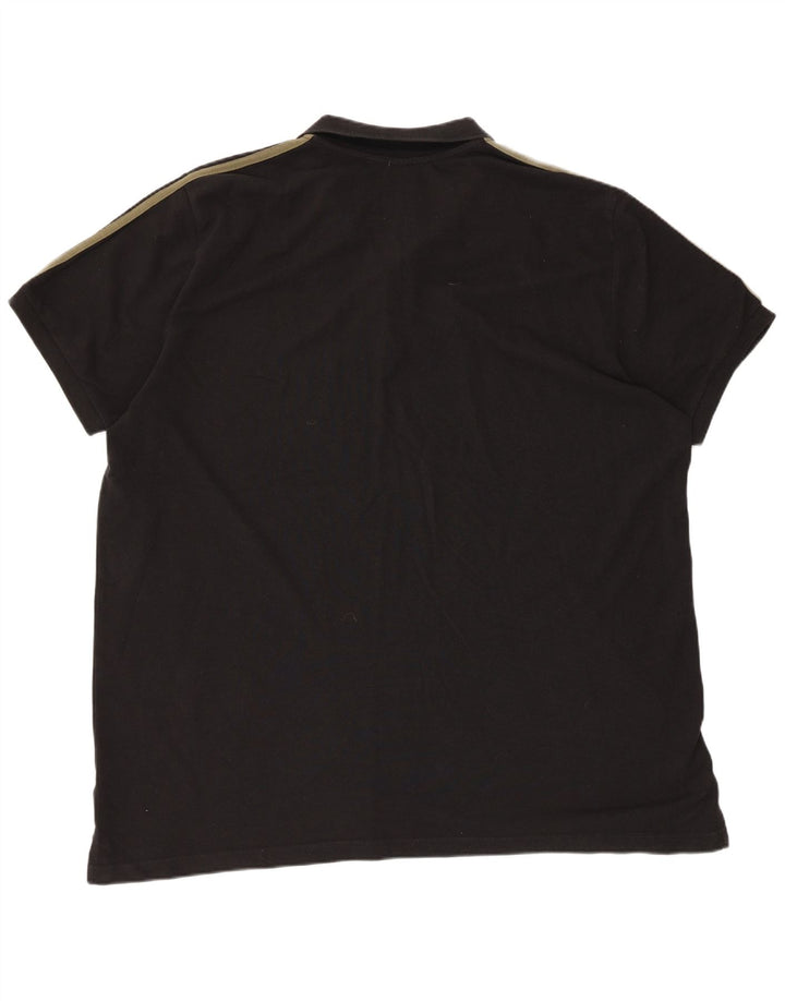 Adidas Herren Poloshirt 3XL Schwarz