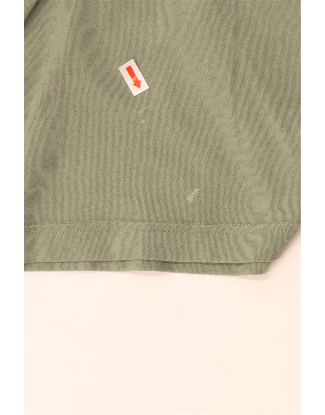 Reebok Herren Grafik T-Shirt Top Große grüne Baumwolle