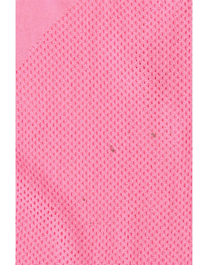 GUESS Damen Grafik-Sweatshirt-Pulloverkleid UK 18 XL Rosa