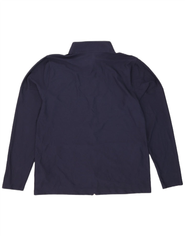 Under Armour Herren-Trainingsanzugoberjacke 2XL Marineblau aus Polyester