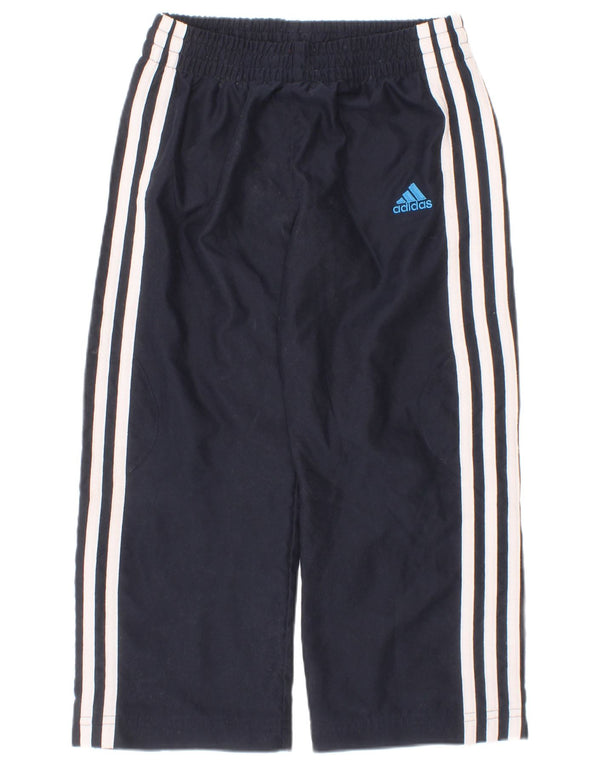 Adidas Trainingshose für Jungen, 3–4 Jahre, Marineblau, Polyester, Sport