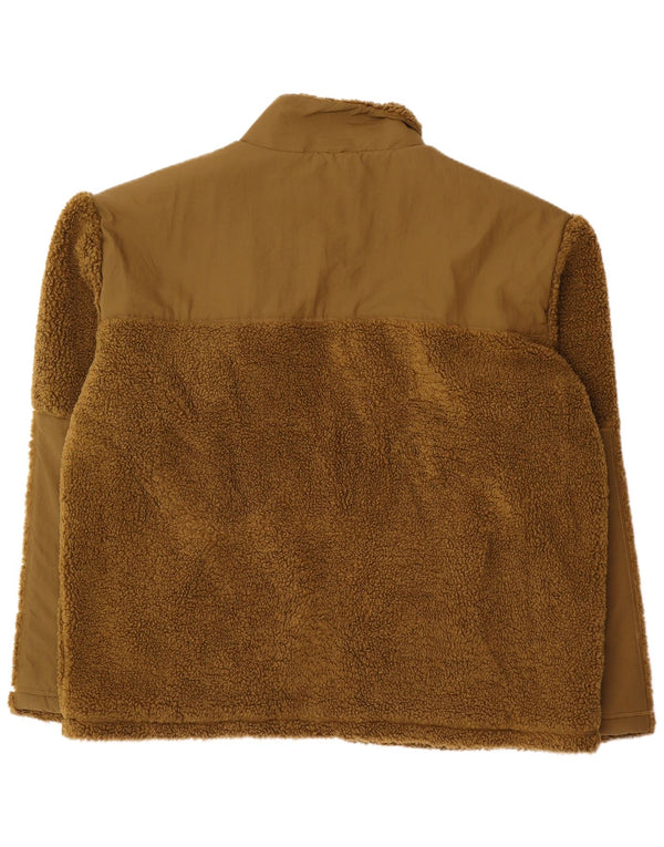 Gant Herren Fleecejacke UK 46 3XL Khaki Polyester