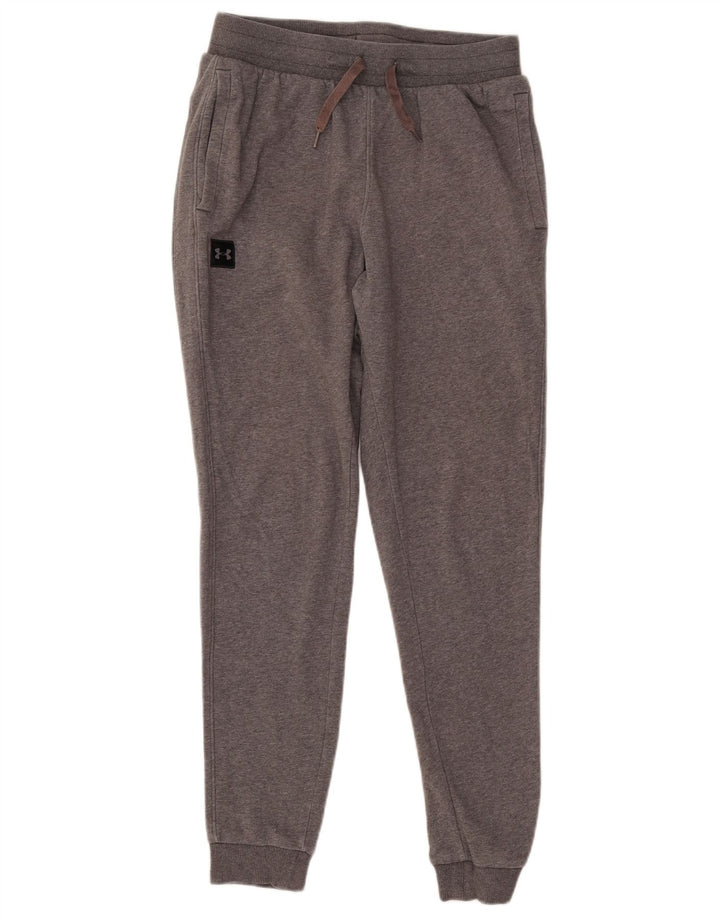 Under Armour Herren-Trainingshose, Jogginghose, mittelgraue Baumwolle