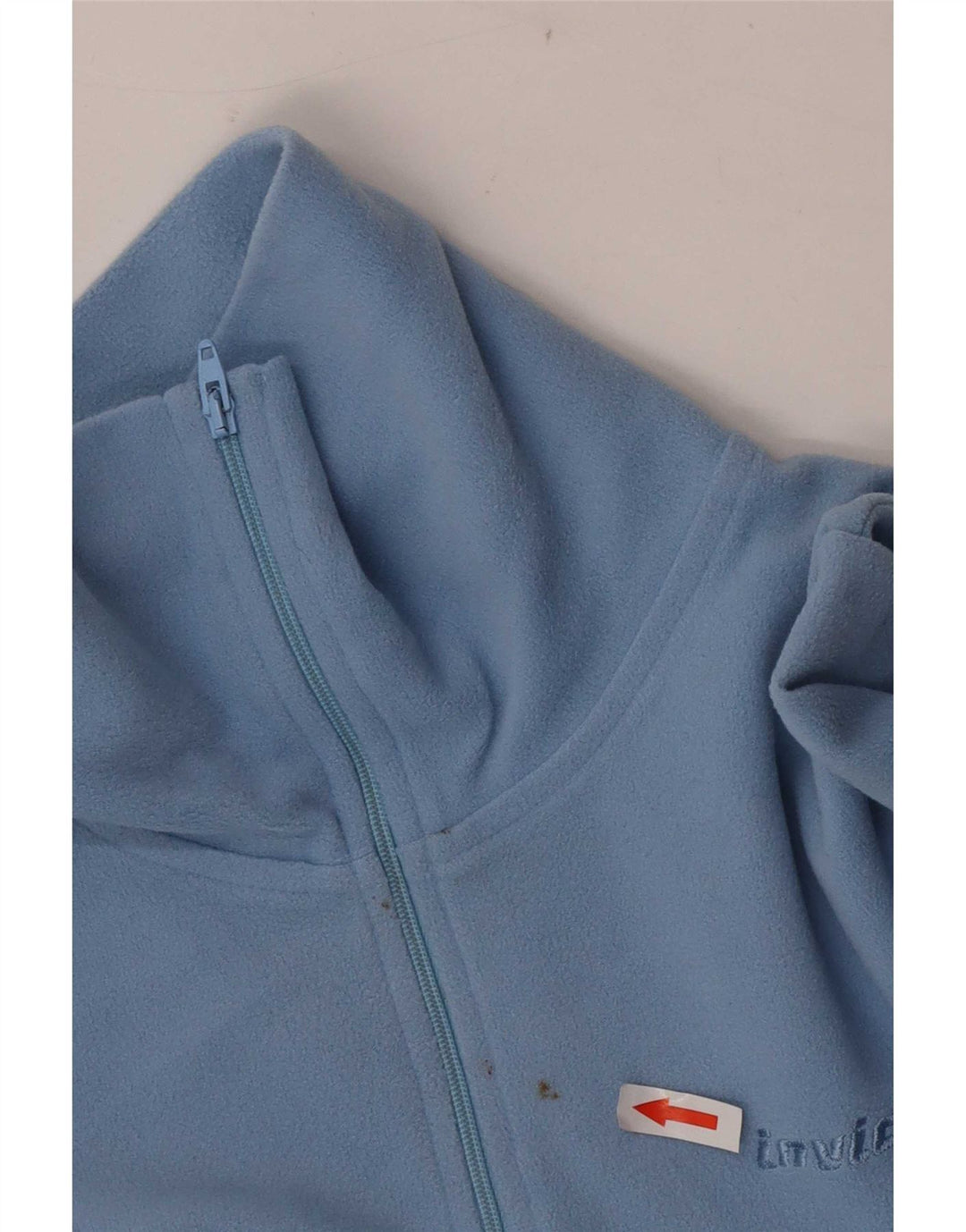 Invicta Damen-Fleecepullover mit Reißverschluss am Hals, UK 16, Größe L, Blau