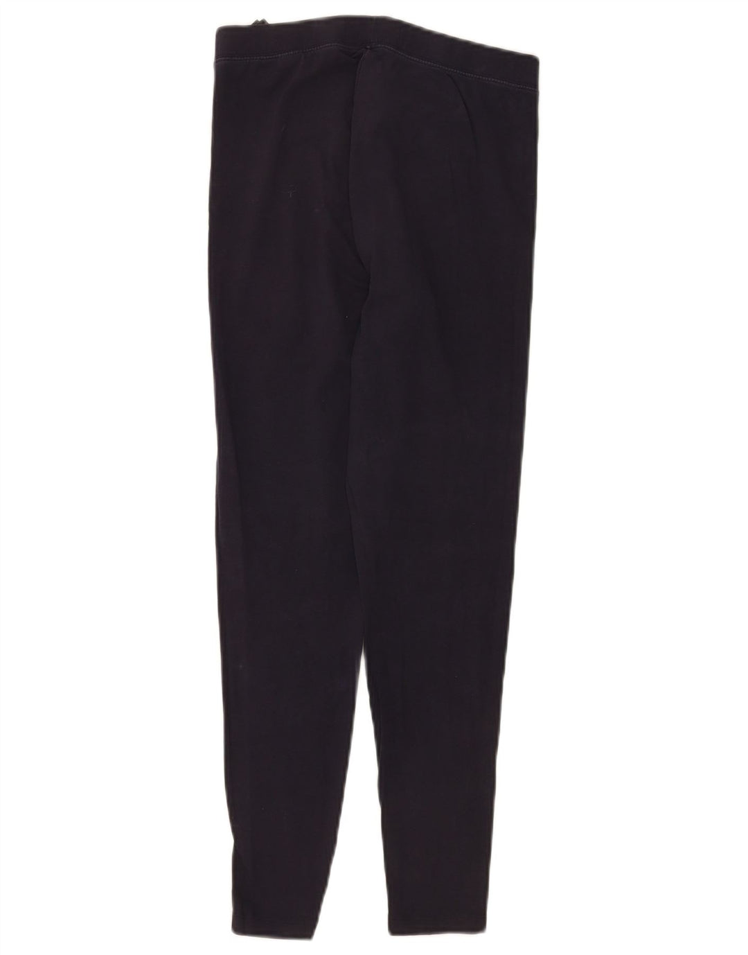 Marks & Spencer Damen Crop Leggings UK 10 Small Marineblaue Baumwolle