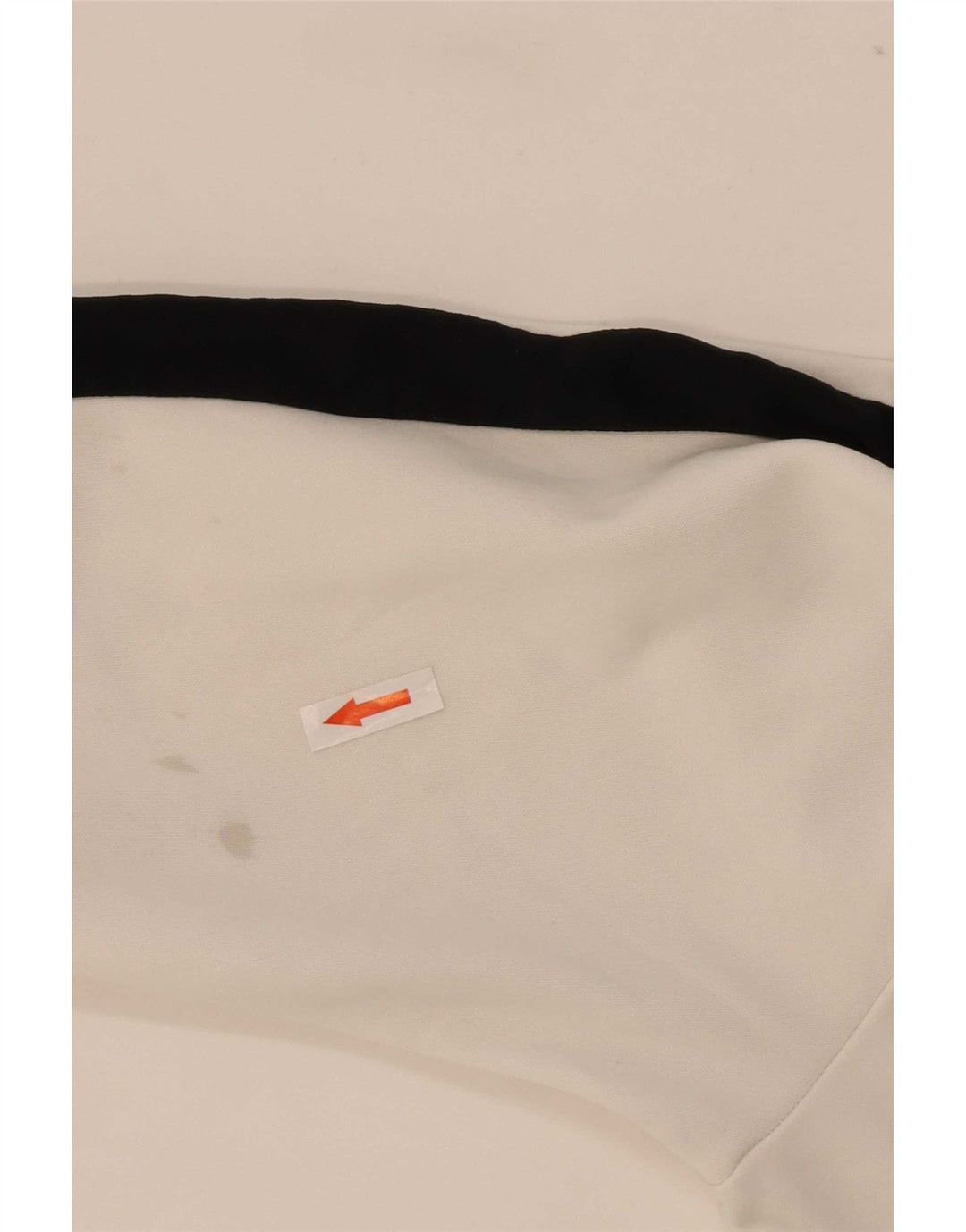 Nike Herren Dri Fit Kapuzenpullover, Größe S, Weiß, Farbblock-Polyester