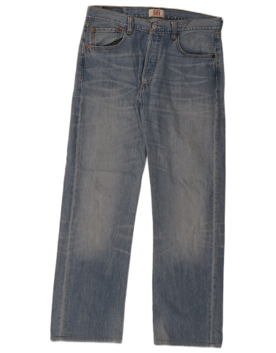 Levi's Herren 501 Straight Jeans W34 L30 Blau