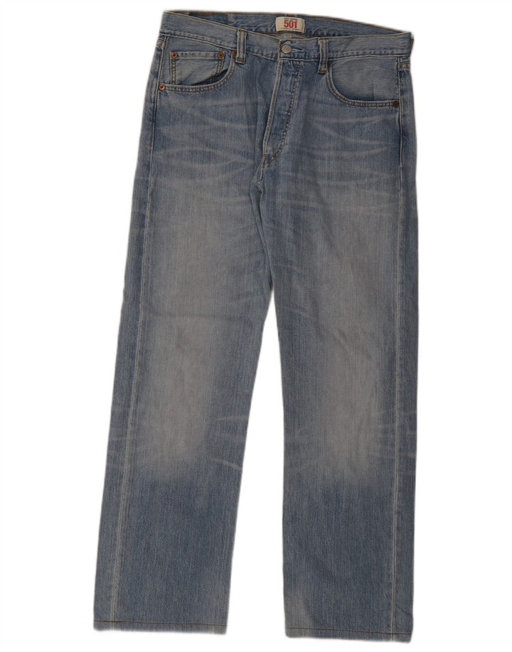 Levi's Herren 501 Straight Jeans W34 L30 Blau