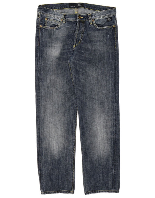 Roy Rogers Herren Straight Jeans W31 L29 Marineblau Baumwolle