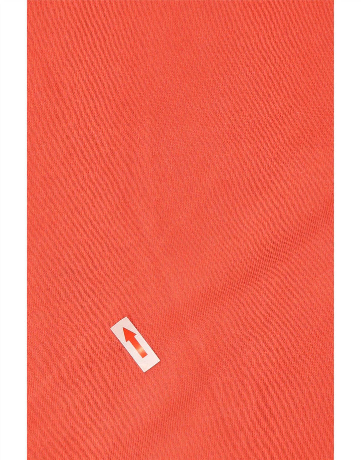 Adidas Herren Kapuzenpullover Mittelorange Baumwolle