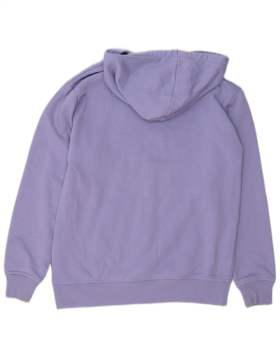 VANS Damen Übergroßer grafischer Kapuzenpullover UK 6 XS Lila Baumwolle
