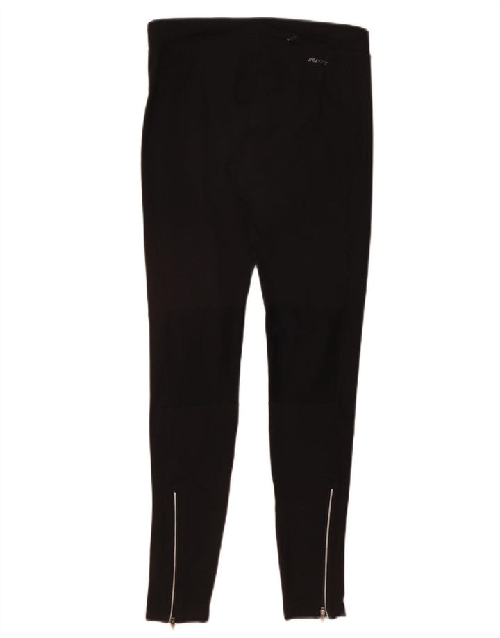 Nike Damen Dri Fit Leggings UK 10 Small Schwarz Polyester