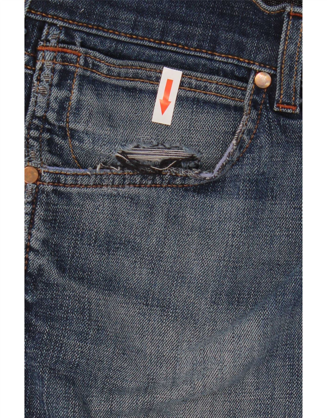 Wrangler Herren Slim Jeans W35 L29 Marineblau