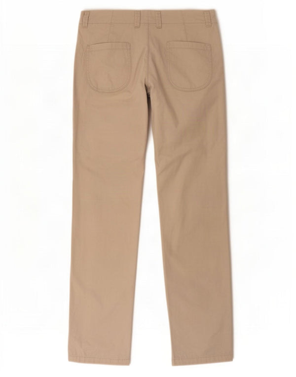 Gerade Chino-Hose für Damen von Marks & Spencer, UK 14, Größe L, W36, L30, Beige