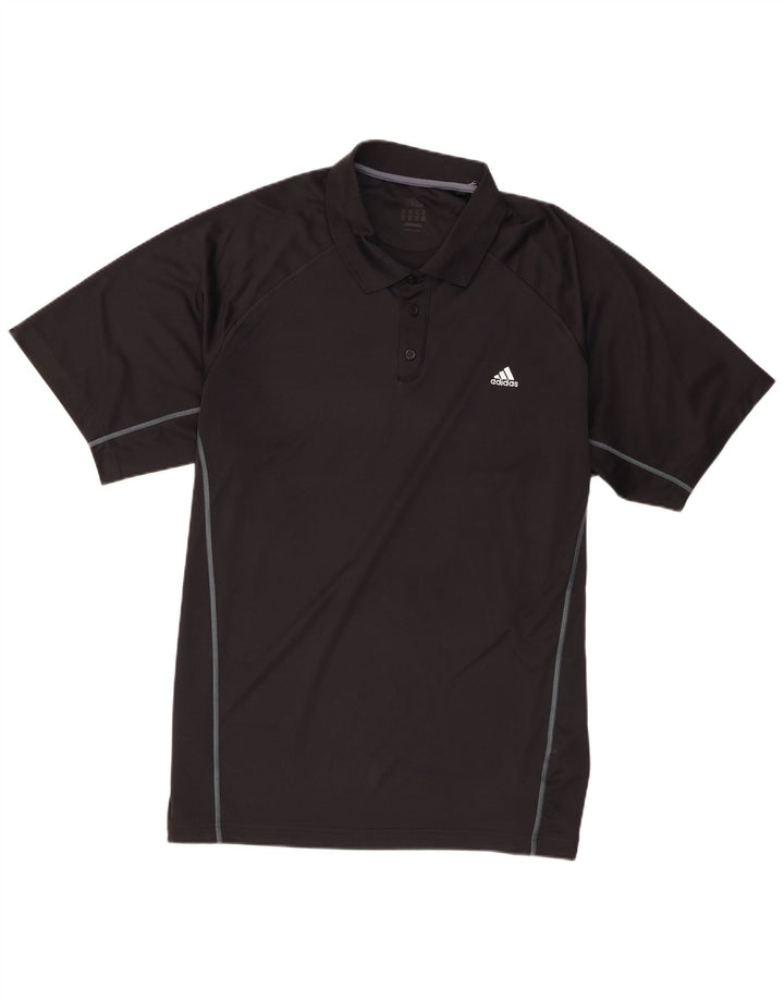 Adidas Herren Poloshirt 2XL Schwarz Polyester