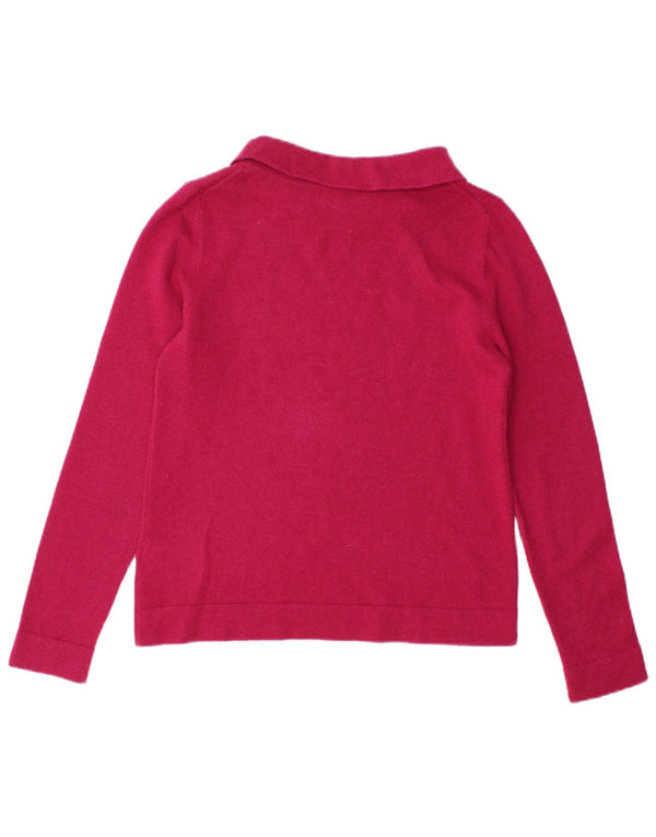 Hobbs Rollkragenpullover für Damen, UK 10, Größe S, rosa, Wolle