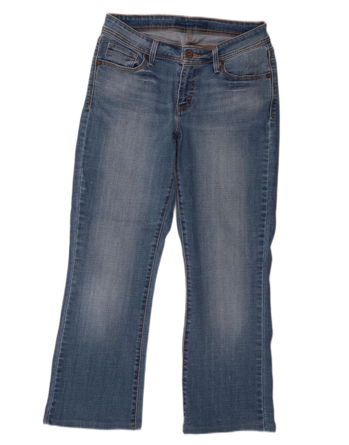 Levi's Damen Bootcut Jeans W30 L27 Blaue Baumwolle