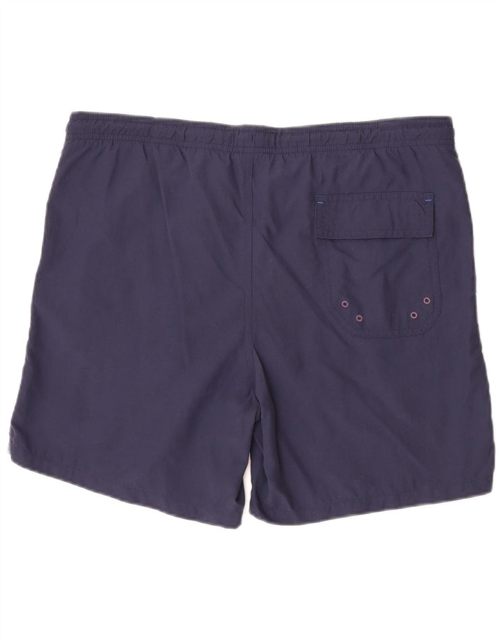 Fred Perry Herren-Badeshorts, klein, marineblaues Nylon