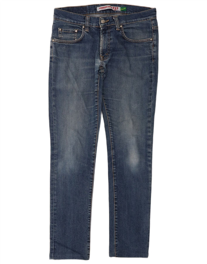 Carrera Herren 717 Slim Jeans IT 48 Medium W33 L31 Blaue Baumwolle