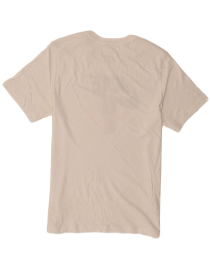 Nike Herren-T-Shirt mit Grafik, Größe L, aus weißer Baumwolle