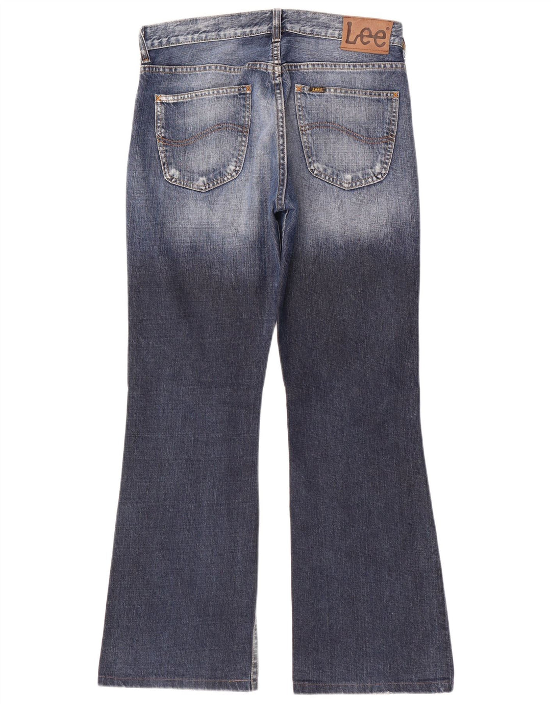Lee Herren Denver Bootcut Jeans W33 L32 Marineblau Baumwolle