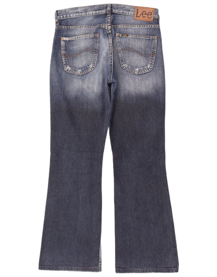 Lee Herren Denver Bootcut Jeans W33 L32 Marineblau Baumwolle
