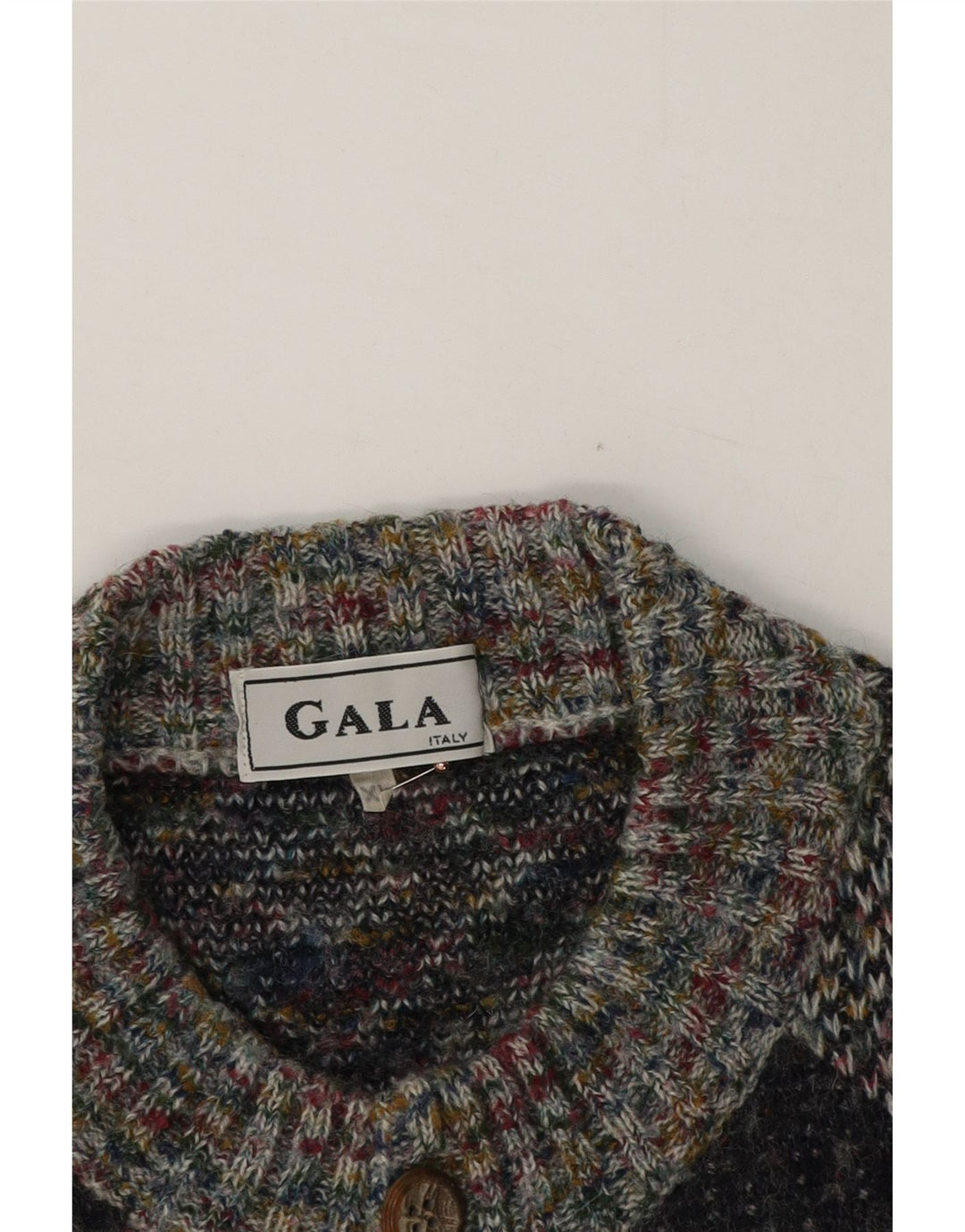 Gala Herren Strickjacke XL Grau Geometrisch