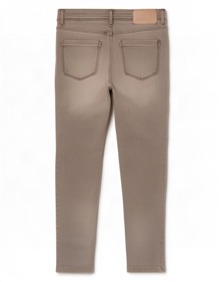 Kurze Jeans für Damen von Zara, EU 38, Größe S, W28, L24, Grau