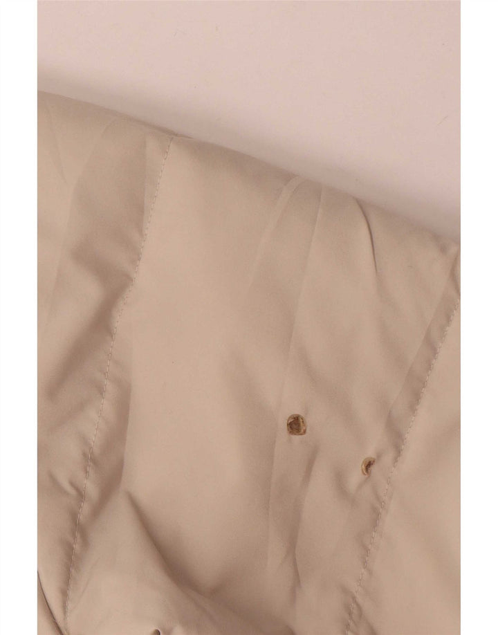 Ellesse Damen Übergroßer gepolsterter Mantel UK 14 Medium Beige Polyester