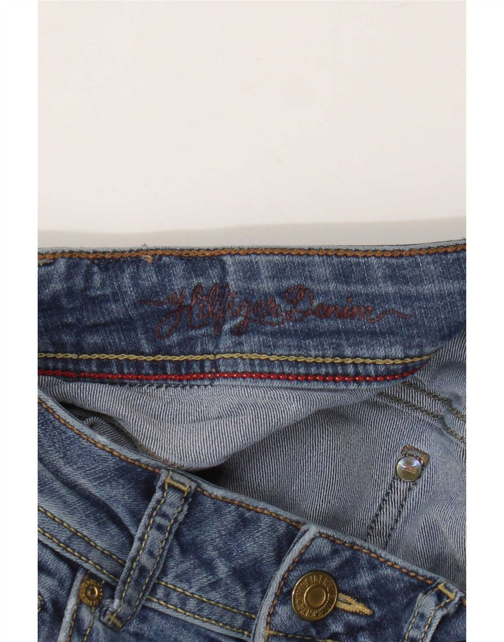 Tommy Hilfiger Damen Bootcut-Jeans W32 L33 Blau
