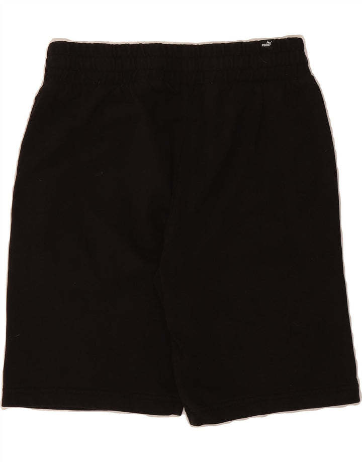 PUMA Mens Sport Shorts Medium  Black Cotton Vintage Puma and Second-Hand Puma from Messina Hembry 