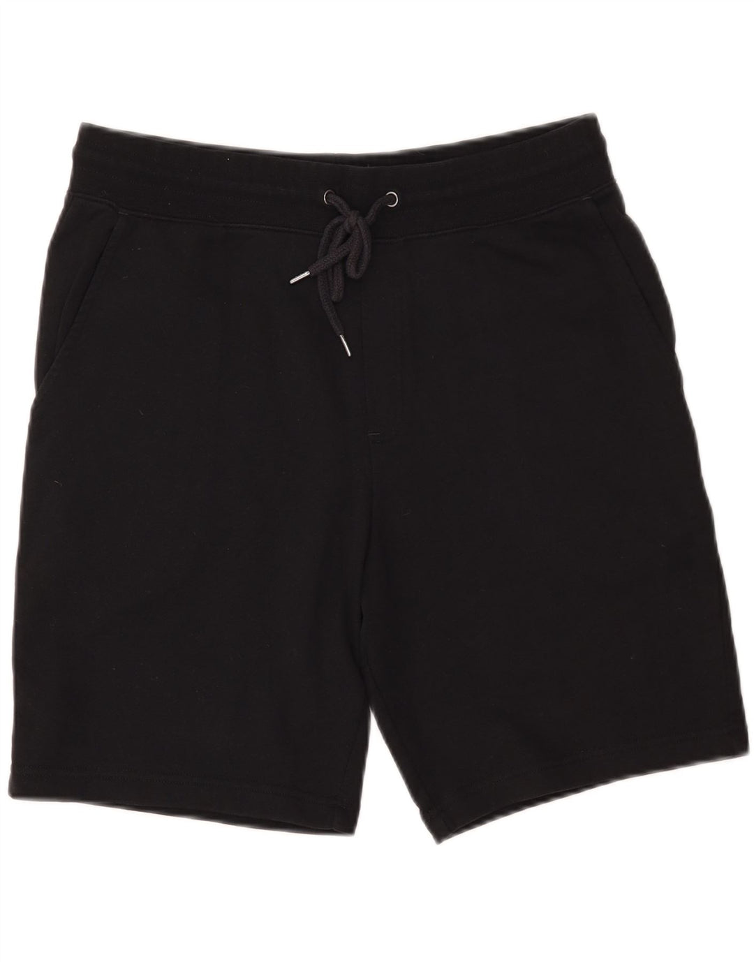 MARKS & SPENCER Herren-Sportshorts mit normaler Passform, mittelschwarze Baumwolle