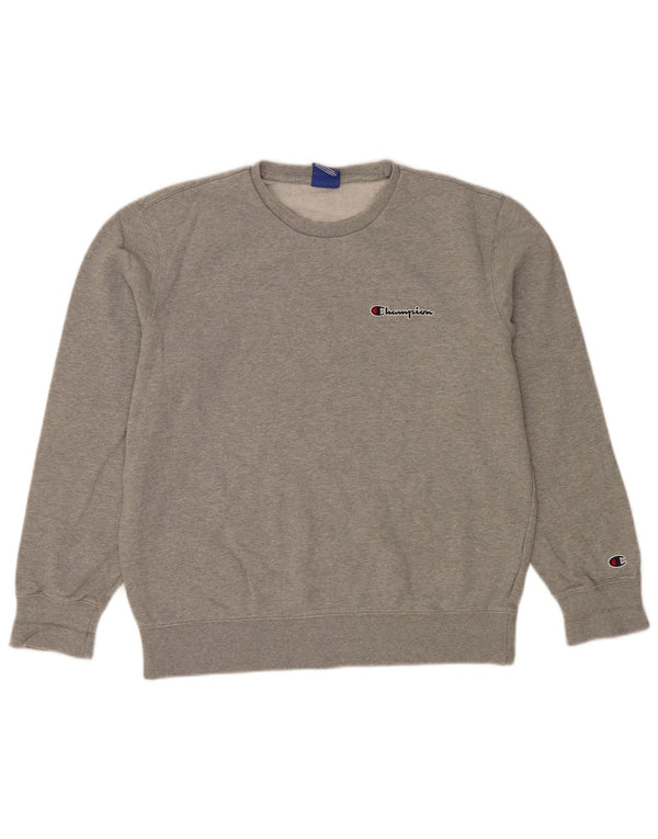 Champion Damen Sweatshirt Pullover UK 18 XL Grau Baumwolle