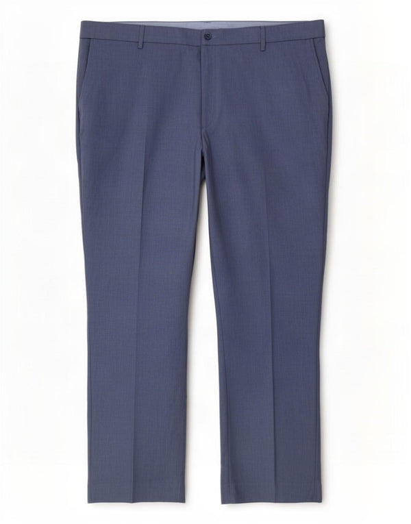 Farah Herren-Klassiker, gerade, Freizeithose, W50, L31, Blau, Polyester
