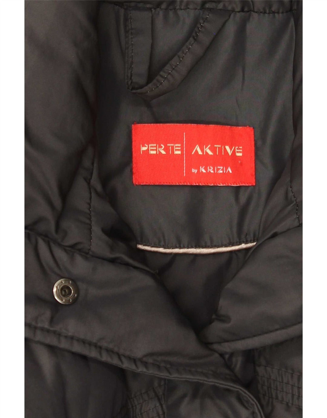 Perte by Krizia Damen Wattierte Jacke UK 12 Medium Schwarz