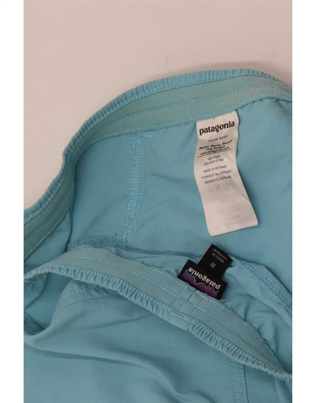 Patagonia Herren Sportshorts Mittelblaues Nylon