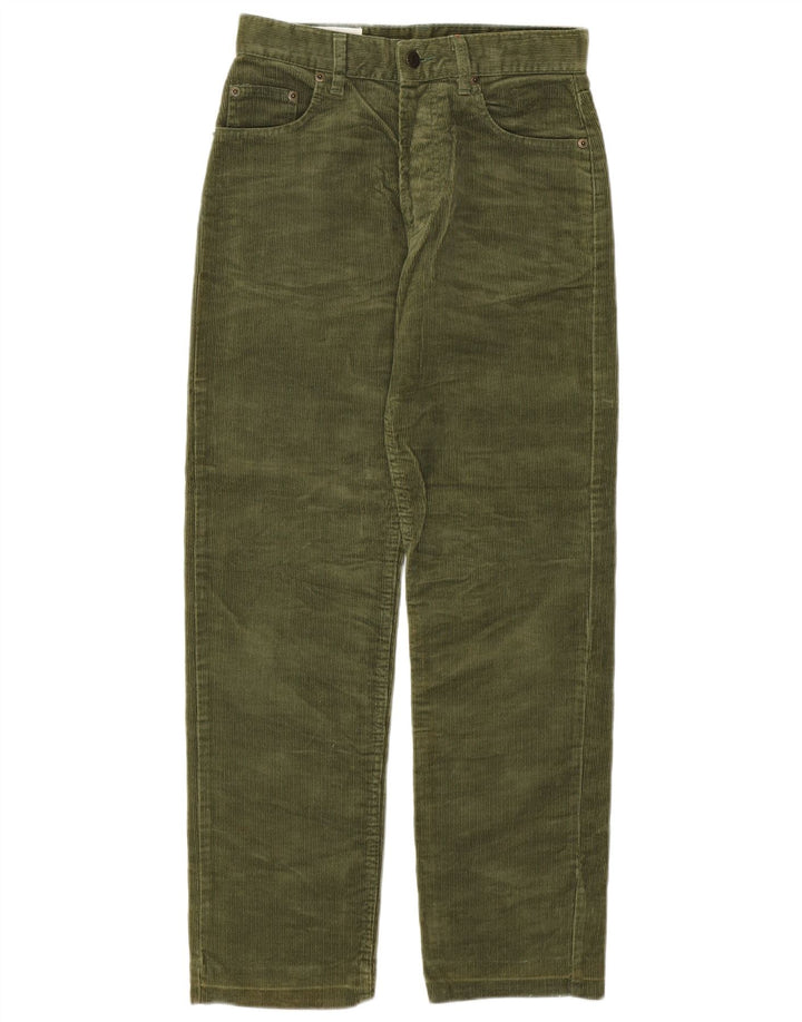 Gerade Damen-Cordhose von UNIFORM, W29, L28, Khaki, Baumwolle