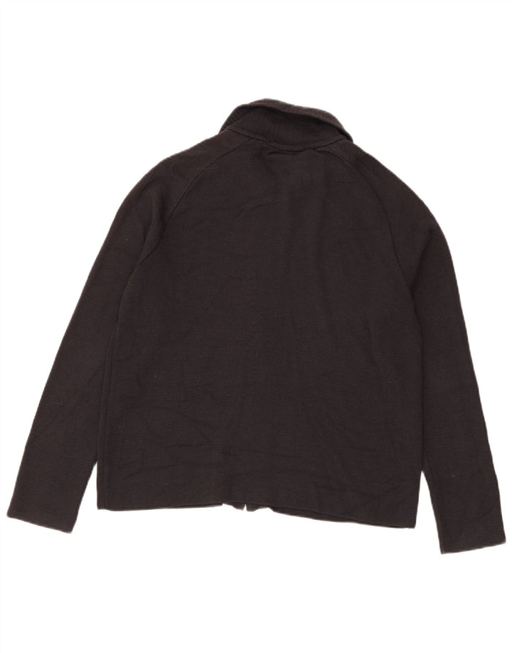 Zara Herren-Cardigan-Pullover Mittelgrau