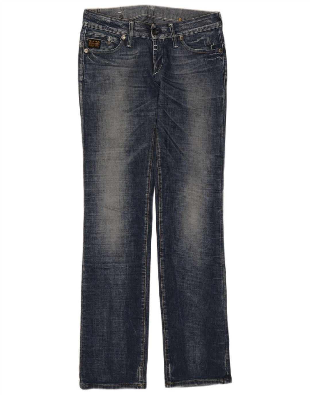 G-Star Damen Bootcut Jeans W29 L34 Blaue Baumwolle