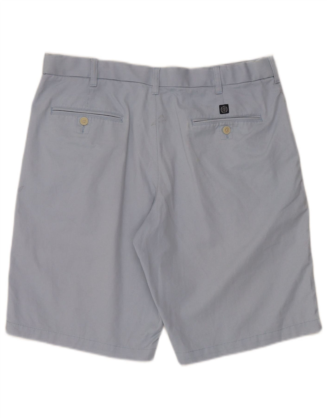 MARKS & SPENCER Herren Blue Harbor Chino Shorts W36 Große blaue Baumwolle
